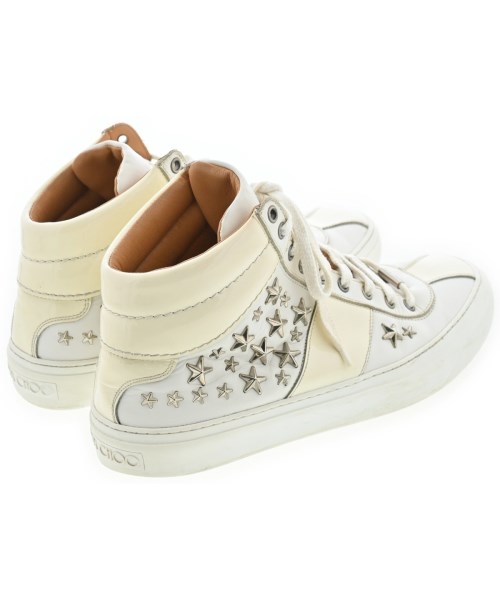 JIMMY CHOO（ジミーチュー）スニーカー 白 サイズ:EU41 1/2(26.5cm位) メンズ/2200607891096