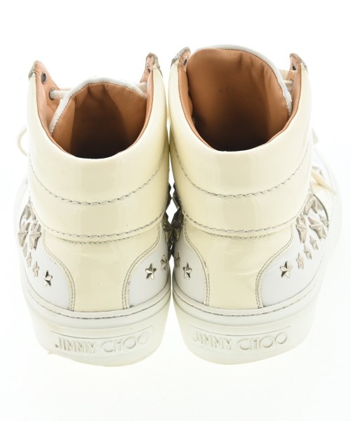 JIMMY CHOO（ジミーチュー）スニーカー 白 サイズ:EU41 1/2(26.5cm位) メンズ/2200607891096