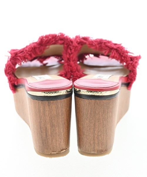 JIMMY CHOO（ジミーチュー）サンダル 赤 サイズ:EU36 1/2(23cm位) レディース/2200608881089