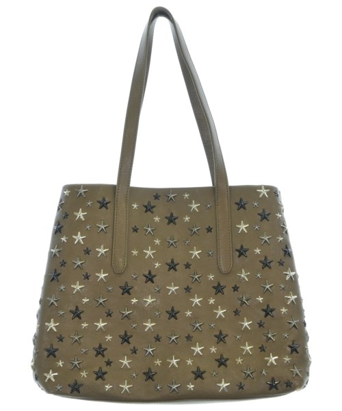 JIMMY CHOO(ジミーチュー)トートバッグ 茶 サイズ:-/2200672808029