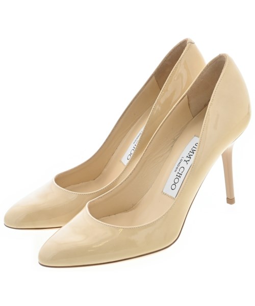 JIMMY CHOO(ジミーチュー)パンプス ベージュ サイズ:EU35 1/2(22cm位)/2200671027131