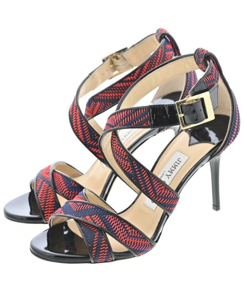 JIMMY CHOO(ジミーチュー)サンダル オレンジ サイズ:EU35(21.5cm位)/2200671027148