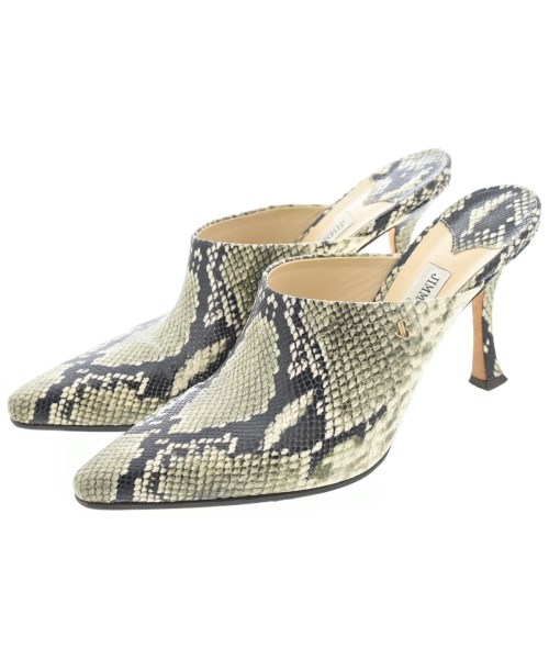 JIMMY CHOO(ジミーチュー)パンプス 緑 サイズ:EU39 1/2(26cm位)/2200674644083