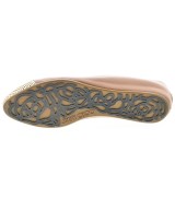 JIMMY CHOO（ジミーチュー）バレエシューズ/オペラシューズ 茶 サイズ:-(21cm位) レディース/2200680118080