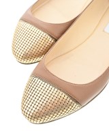 JIMMY CHOO（ジミーチュー）バレエシューズ/オペラシューズ 茶 サイズ:-(21cm位) レディース/2200680118080