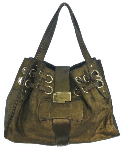 JIMMY CHOO(ジミーチュー)トートバッグ ゴールド サイズ:-/2200680522030