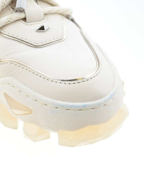 JIMMY CHOO（ジミーチュー）スニーカー 白 サイズ:EU38(24.5cm位) レディース/2200681073050