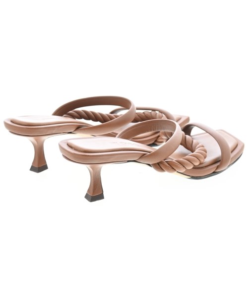 JIMMY CHOO（ジミーチュー）サンダル 茶 サイズ:EU37(23.5cm位) レディース/2200694238095