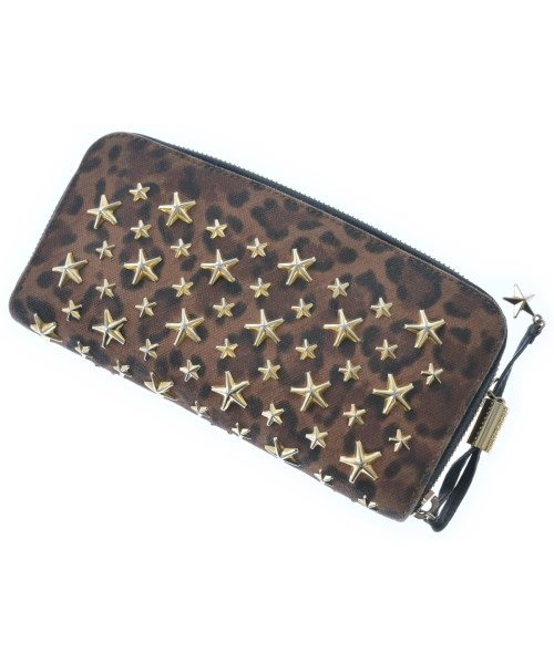 JIMMY CHOO（ジミーチュー）財布・コインケース 茶 サイズ:- レディース/2200689646140