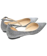 JIMMY CHOO（ジミーチュー）パンプス シルバー サイズ:EU35 1/2(22cm位) レディース/2200693492214