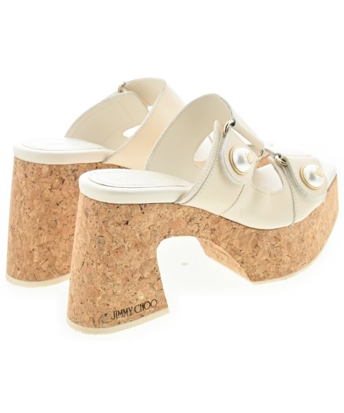 JIMMY CHOO（ジミーチュー）サンダル ベージュ サイズ:EU36(22.5cm位) レディース/2200694275397