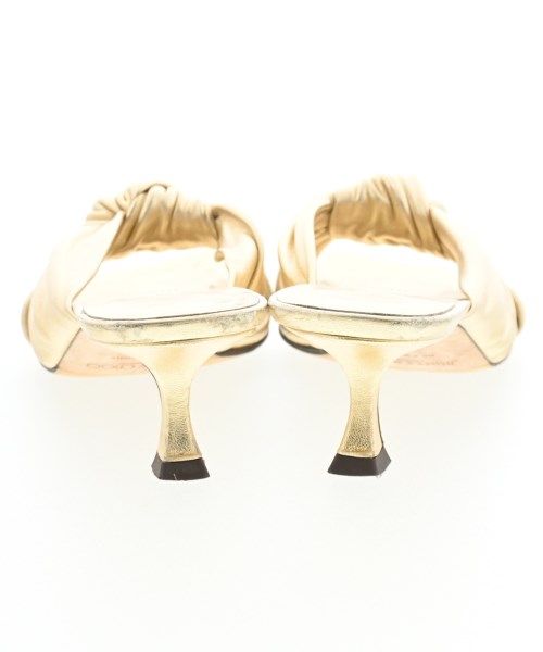 JIMMY CHOO（ジミーチュー）サンダル ゴールド サイズ:EU37(23.5cm位) レディース/2200685301012