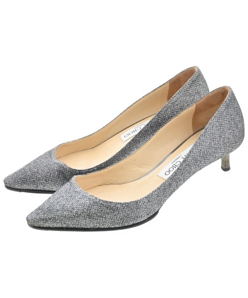 JIMMY CHOO(ジミーチュー)パンプス シルバー サイズ:EU37(23.5cm位)/2200686961154