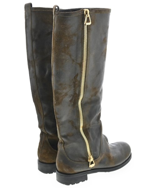 JIMMY CHOO（ジミーチュー）ブーツ 茶 サイズ:EU35 1/2(22cm位) レディース/2200692346013