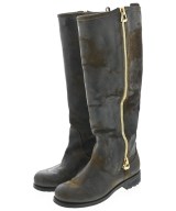 JIMMY CHOO（ジミーチュー）ブーツ 茶 サイズ:EU35 1/2(22cm位) レディース/2200692346013
