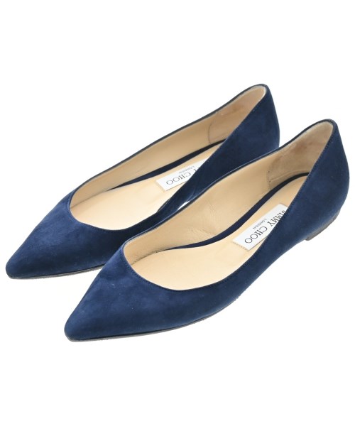 JIMMY CHOO(ジミーチュー)パンプス 紺 サイズ:EU36 1/2(23cm位)/2200690331011
