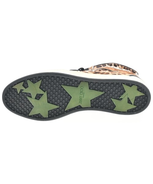 JIMMY CHOO（ジミーチュー）スニーカー 茶 サイズ:EU37 1/2(24cm位) レディース/2200696136801