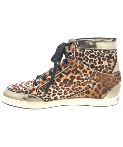 JIMMY CHOO（ジミーチュー）スニーカー 茶 サイズ:EU37 1/2(24cm位) レディース/2200696136801