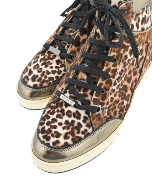 JIMMY CHOO（ジミーチュー）スニーカー 茶 サイズ:EU37 1/2(24cm位) レディース/2200696136801