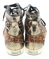 JIMMY CHOO（ジミーチュー）スニーカー 茶 サイズ:EU37 1/2(24cm位) レディース/2200696136801