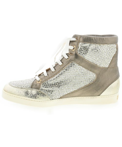 JIMMY CHOO（ジミーチュー）スニーカー シルバー サイズ:EU37 1/2(24cm位) レディース/2200696231056
