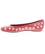 JIMMY CHOO（ジミーチュー）バレエシューズ/オペラシューズ 赤 サイズ:EU37(23.5cm位) レディース/2200696231087