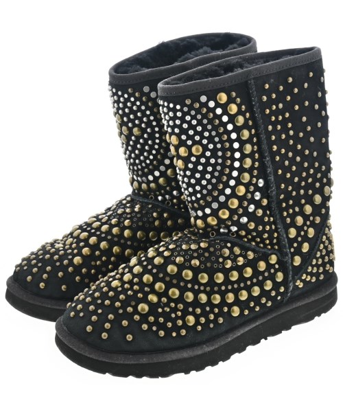 JIMMY CHOO(ジミーチュー)ブーツ 黒 サイズ:24cm/2200696231353