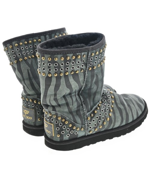 JIMMY CHOO（ジミーチュー）ブーツ 緑 サイズ:24cm レディース/2200696231377