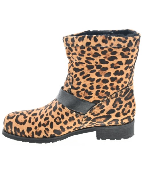 JIMMY CHOO（ジミーチュー）ブーツ 茶 サイズ:EU38 1/2(25cm位) レディース/2200696231384