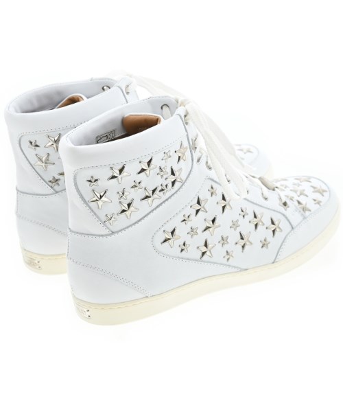 JIMMY CHOO（ジミーチュー）スニーカー 白 サイズ:EU37 1/2(24cm位) レディース/2200696231391