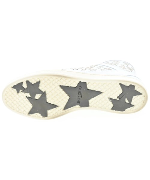 JIMMY CHOO（ジミーチュー）スニーカー 白 サイズ:EU37 1/2(24cm位) レディース/2200696231391