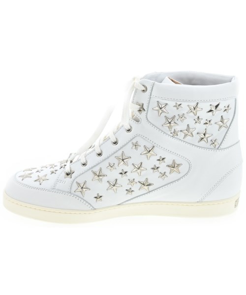 JIMMY CHOO（ジミーチュー）スニーカー 白 サイズ:EU37 1/2(24cm位) レディース/2200696231391