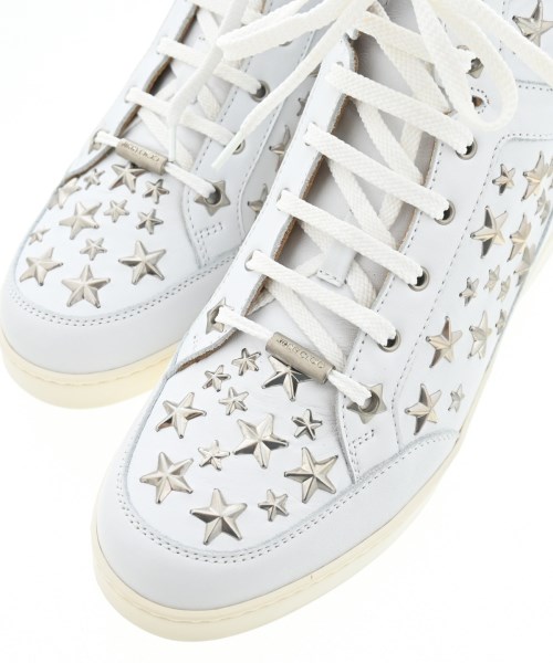 JIMMY CHOO（ジミーチュー）スニーカー 白 サイズ:EU37 1/2(24cm位) レディース/2200696231391