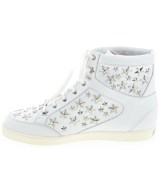 JIMMY CHOO（ジミーチュー）スニーカー 白 サイズ:EU37 1/2(24cm位) レディース/2200696231391