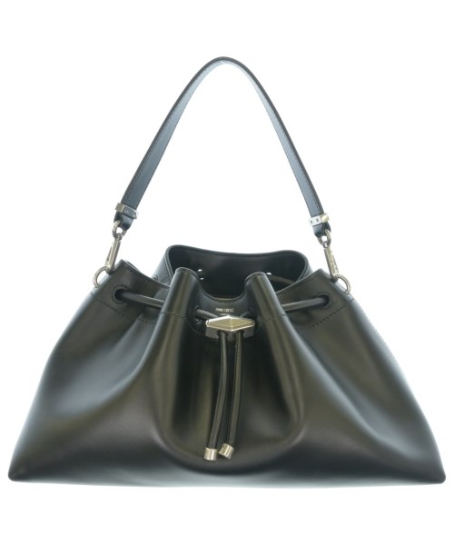 JIMMY CHOO(ジミーチュー)ショルダーバッグ 黒 サイズ:M/2200699667029