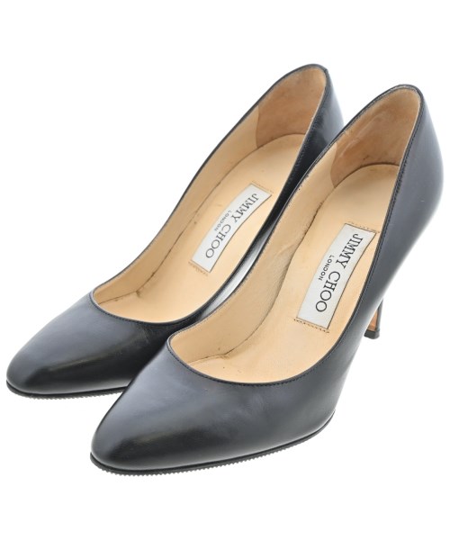 JIMMY CHOO(ジミーチュー)パンプス 黒 サイズ:EU36 1/2(23cm位)/2200700769094