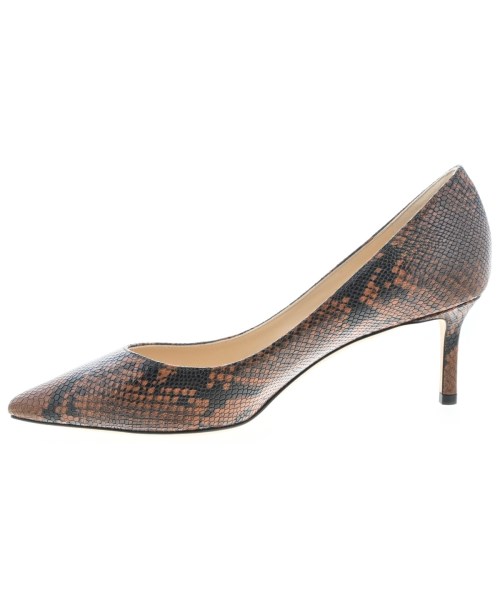 JIMMY CHOO（ジミーチュー）パンプス 茶 サイズ:EU37 1/2(24cm位) レディース/2200701763268