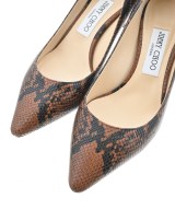 JIMMY CHOO（ジミーチュー）パンプス 茶 サイズ:EU37 1/2(24cm位) レディース/2200701763268