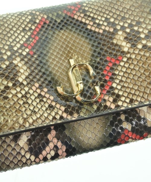 JIMMY CHOO（ジミーチュー）ショルダーバッグ 茶 サイズ:- レディース/2200655590040