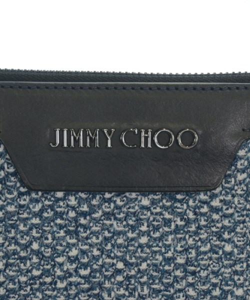 JIMMY CHOO（ジミーチュー）クラッチバッグ 青 サイズ:- メンズ/2200655347477
