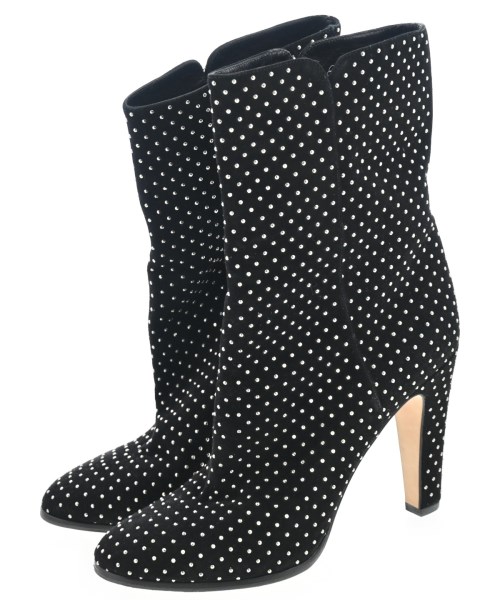 JIMMY CHOO(ジミーチュー)ブーツ 黒 サイズ:EU38 1/2(25cm位)/2200656632084