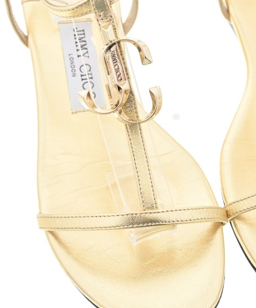 JIMMY CHOO（ジミーチュー）サンダル ゴールド サイズ:EU36(22.5cm位) レディース/2200657410049