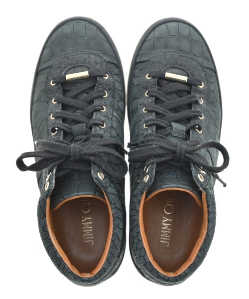 JIMMY CHOO（ジミーチュー）スニーカー 黒 サイズ:EU38(24.5cm位) レディース/2200657631109