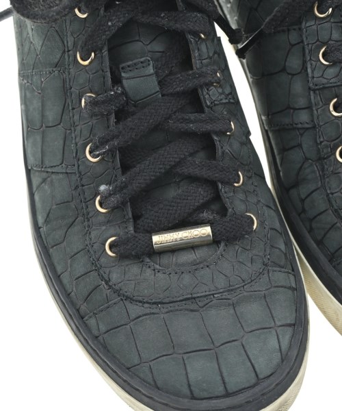 JIMMY CHOO（ジミーチュー）スニーカー 黒 サイズ:EU38(24.5cm位) レディース/2200657631109
