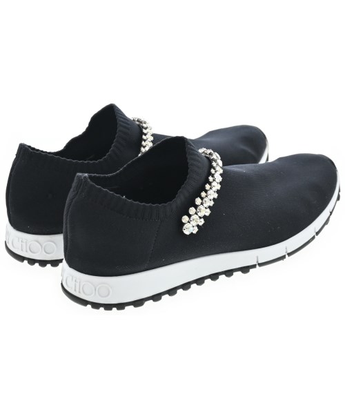 JIMMY CHOO（ジミーチュー）スニーカー 黒 サイズ:EU38(24.5cm位) レディース/2200637068567