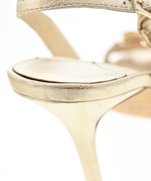 JIMMY CHOO（ジミーチュー）サンダル ゴールド サイズ:EU37(23.5cm位) レディース/2200658141041