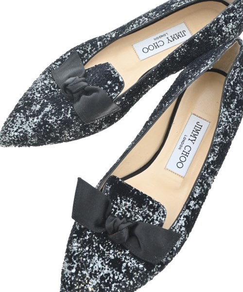 JIMMY CHOO（ジミーチュー）バレエシューズ/オペラシューズ 黒 サイズ:EU36 1/2(23cm位) レディース/2200655235132