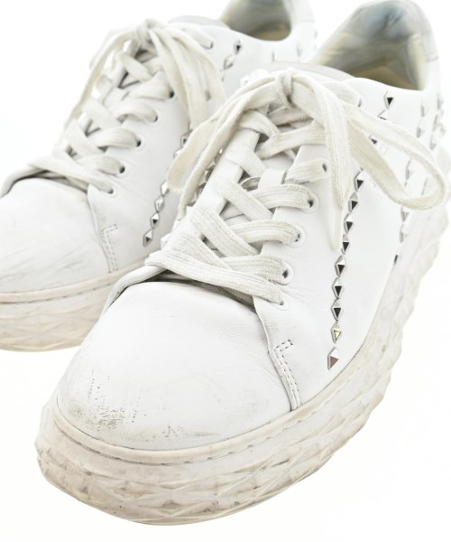 JIMMY CHOO（ジミーチュー）スニーカー 白 サイズ:EU40(25cm位) メンズ/2200655264057