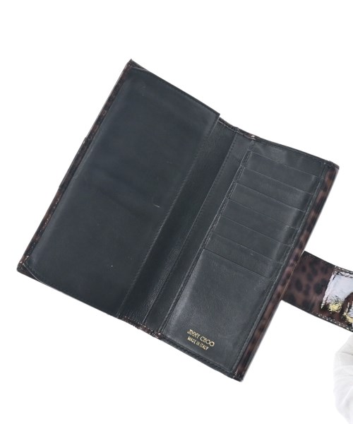 JIMMY CHOO（ジミーチュー）財布・コインケース 茶 サイズ:- レディース/2200659264053