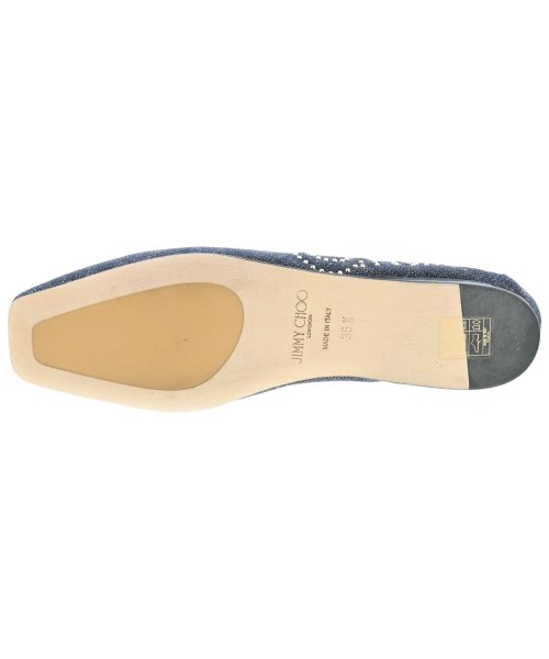 JIMMY CHOO（ジミーチュー）バレエシューズ/オペラシューズ 紺 サイズ:EU35 1/2(22cm位) レディース/2200659844019